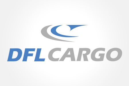 Criação de logotipo profissional para a empresa de transporte internacional DFL Cargo
